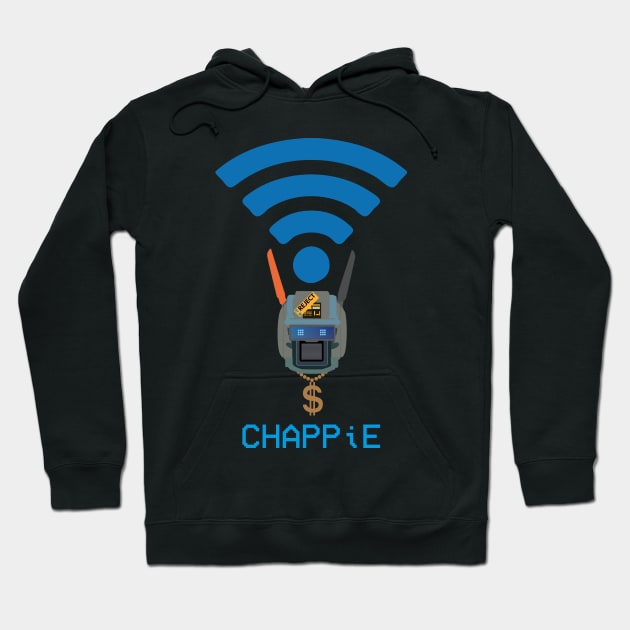 Chappie the Humandroid Hoodie by RedSheep